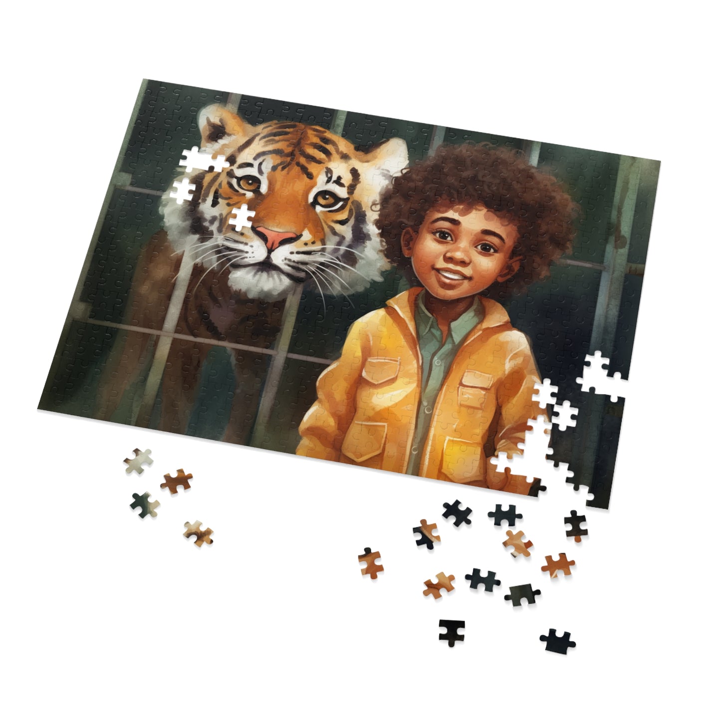 Eight-Year-Old Avery the Adventurous Zookeeper - Puzzle