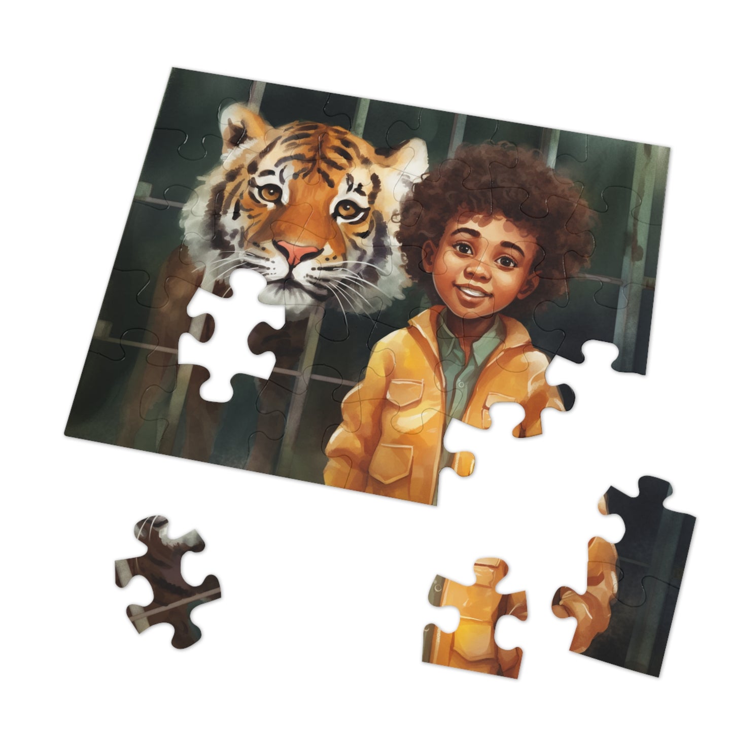 Eight-Year-Old Avery the Adventurous Zookeeper - Puzzle