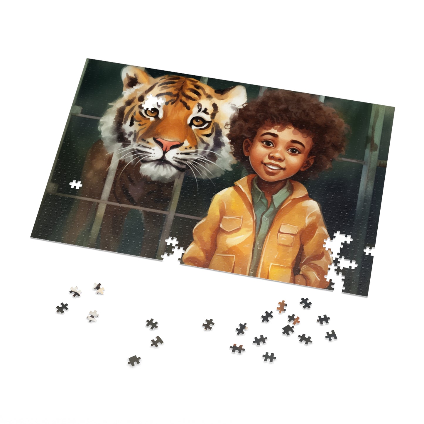 Eight-Year-Old Avery the Adventurous Zookeeper - Puzzle