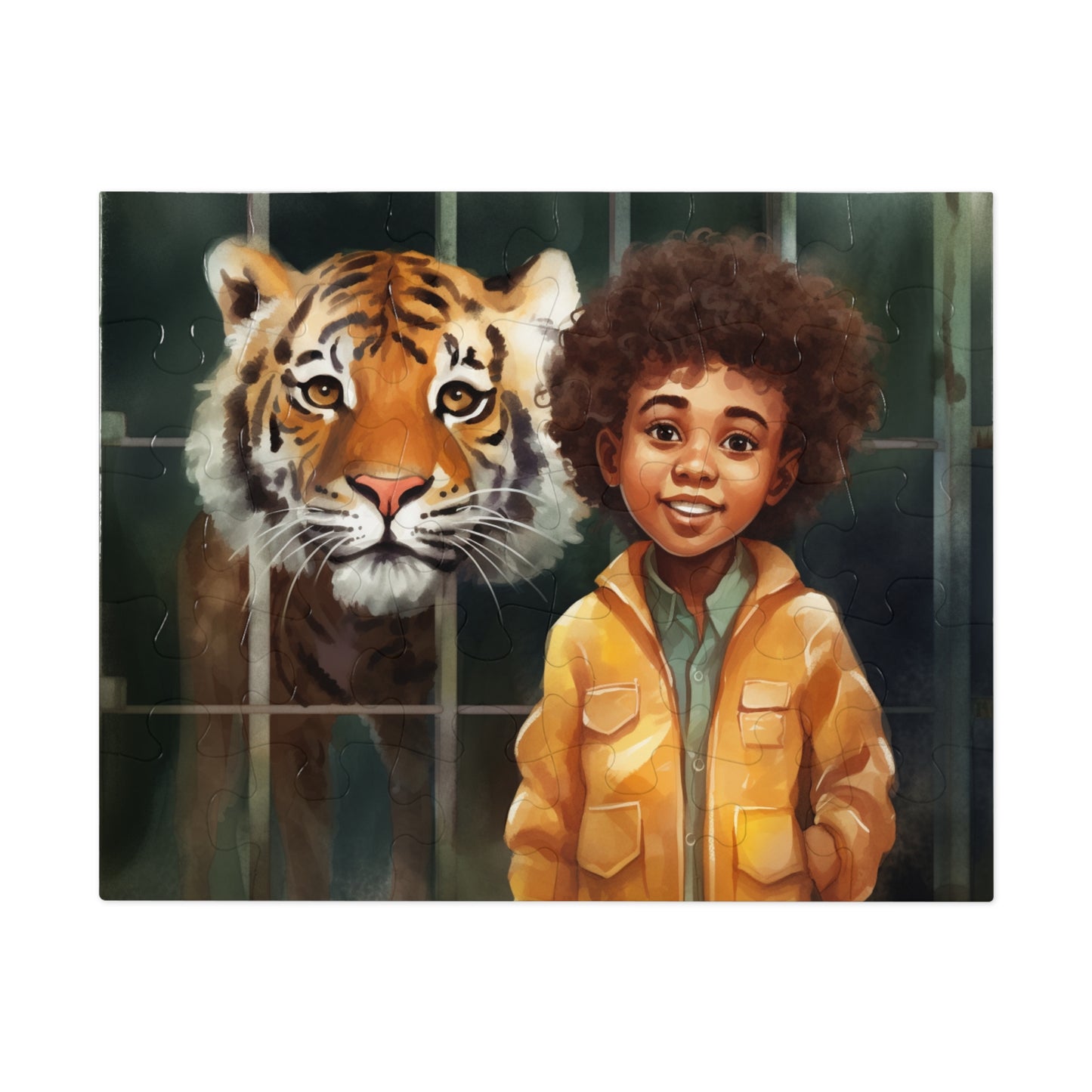 Eight-Year-Old Avery the Adventurous Zookeeper - Puzzle