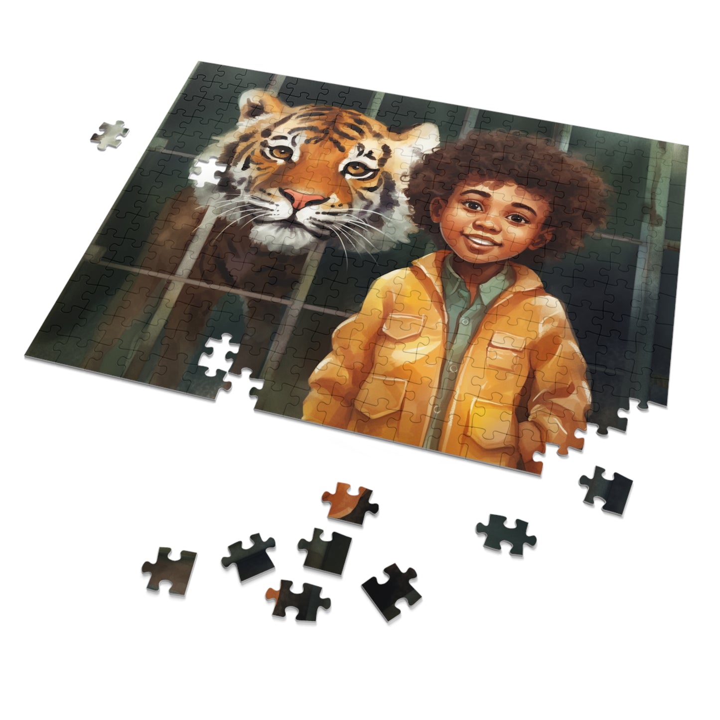 Eight-Year-Old Avery the Adventurous Zookeeper - Puzzle