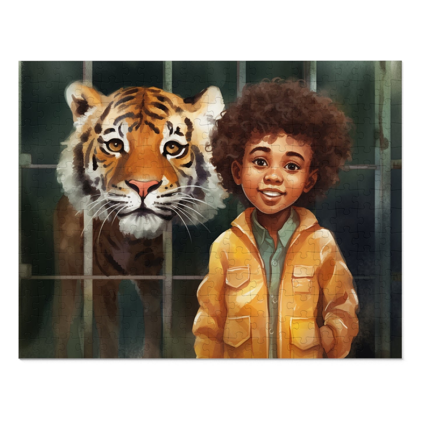 Eight-Year-Old Avery the Adventurous Zookeeper - Puzzle