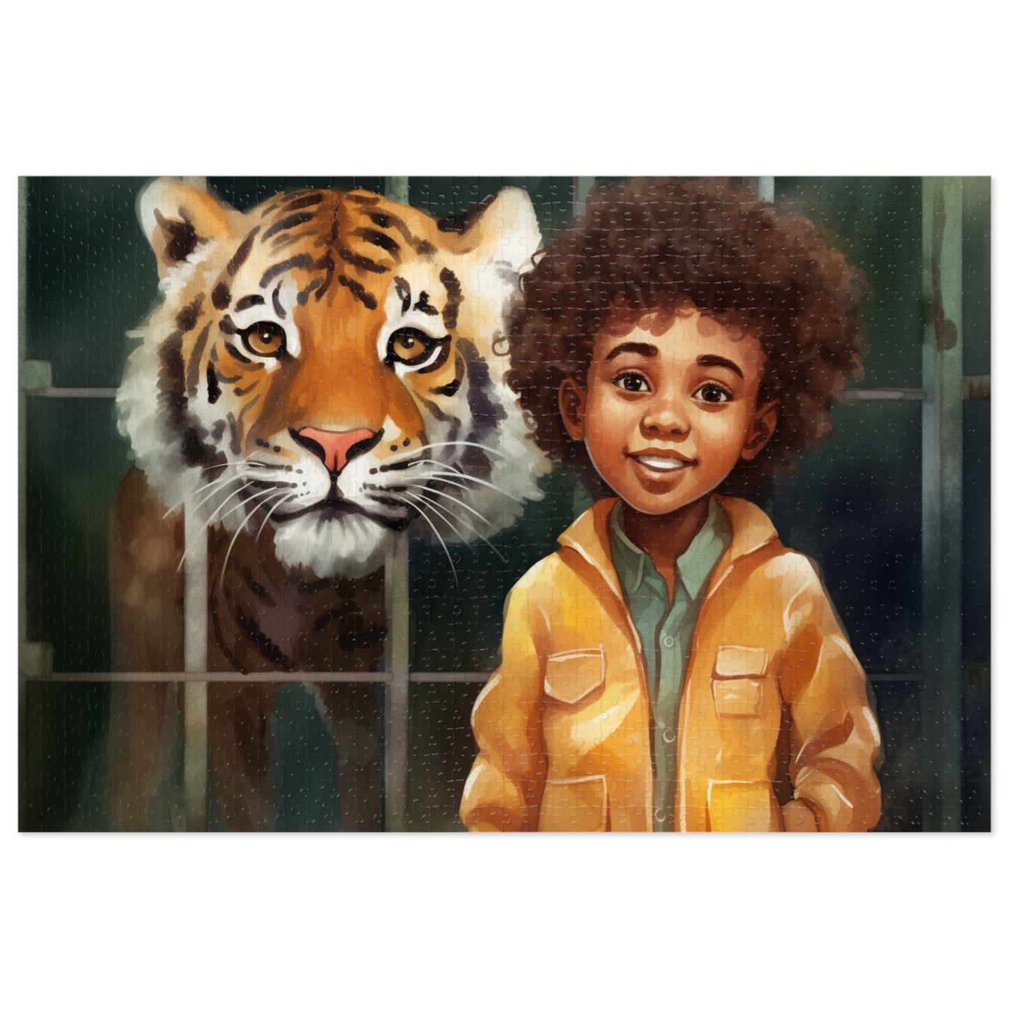 Eight-Year-Old Avery the Adventurous Zookeeper - Puzzle