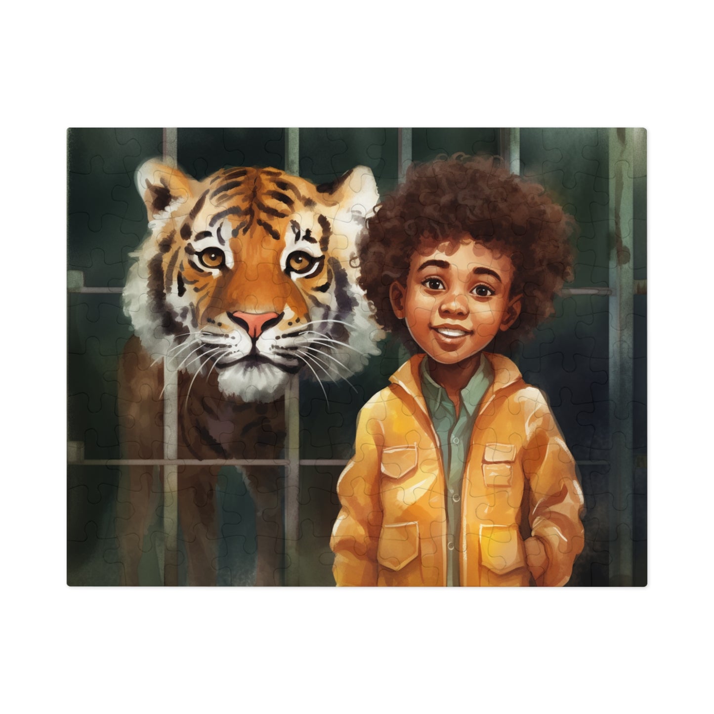 Eight-Year-Old Avery the Adventurous Zookeeper - Puzzle