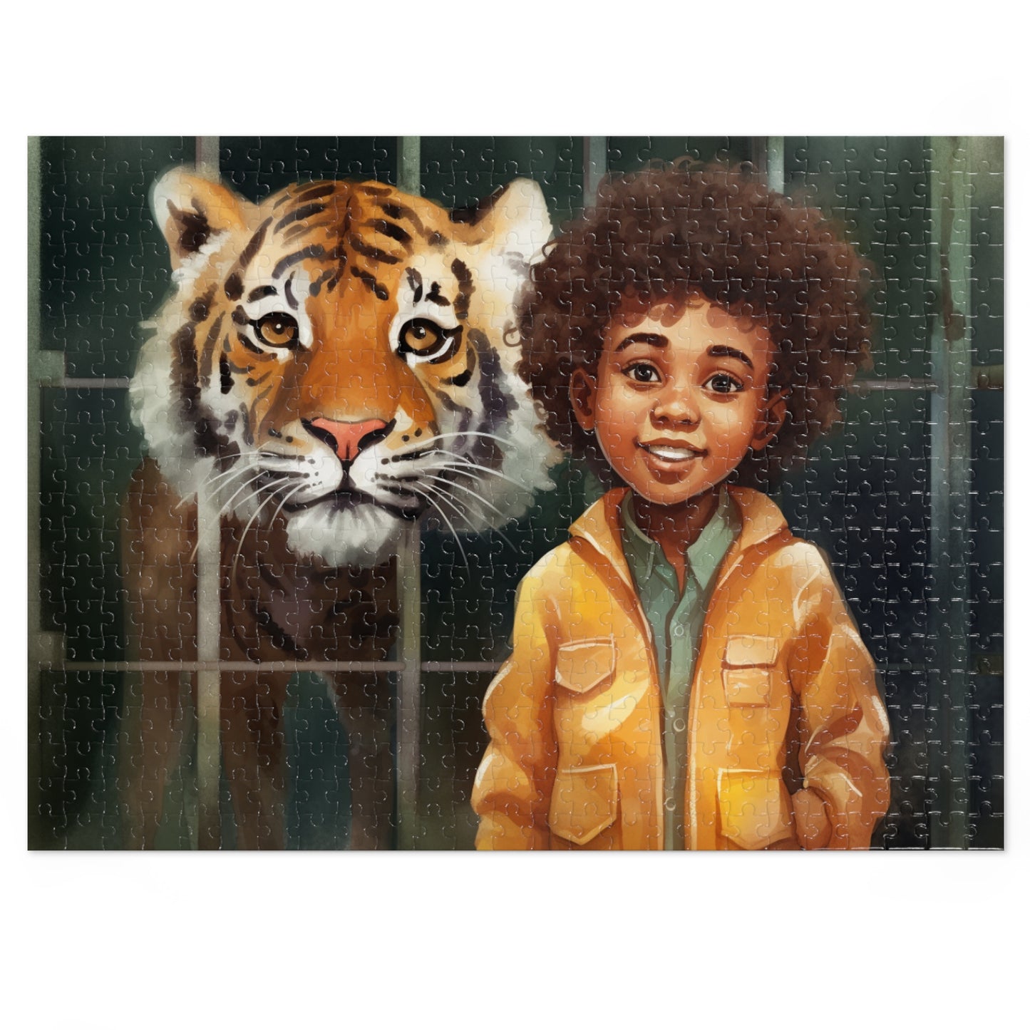 Eight-Year-Old Avery the Adventurous Zookeeper - Puzzle