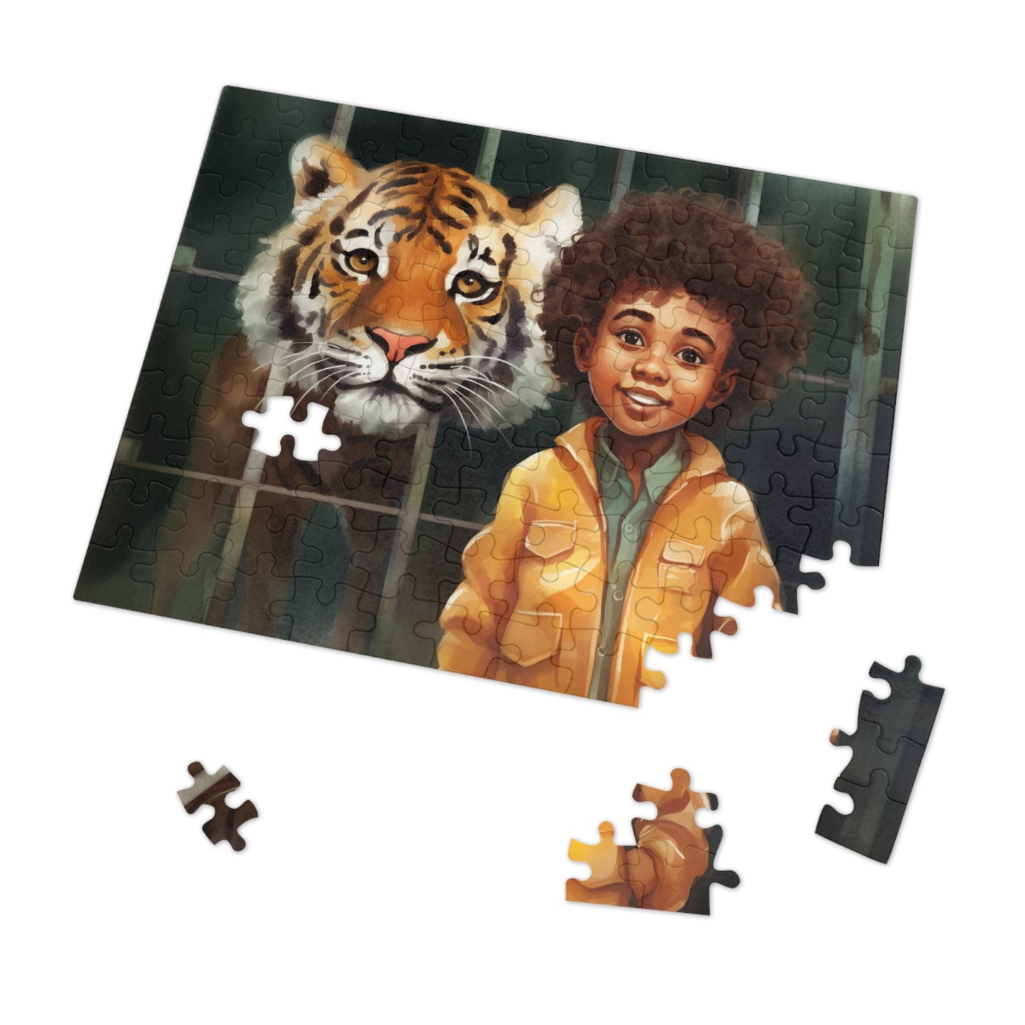 Eight-Year-Old Avery the Adventurous Zookeeper - Puzzle