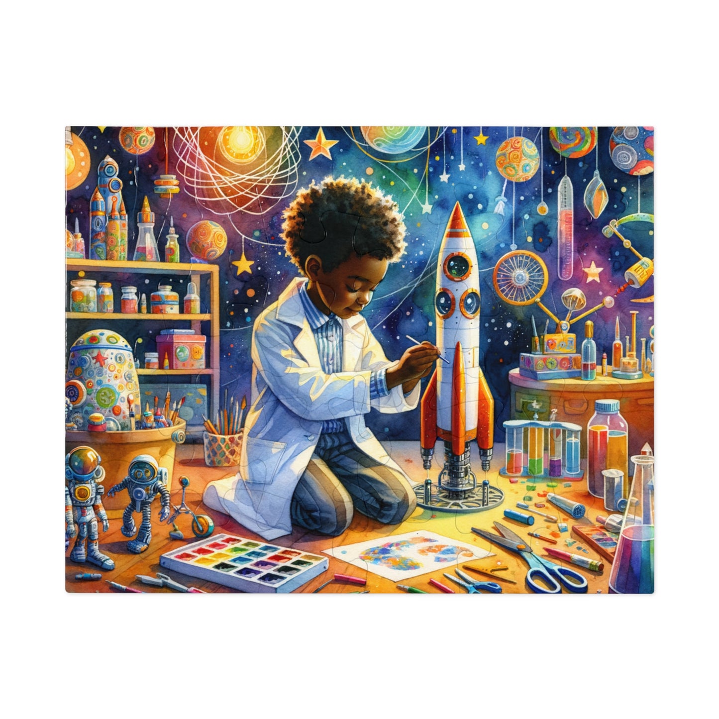 Jaylen Isaiah the Rocket Scientist- Cosmic Imagination & Innovation